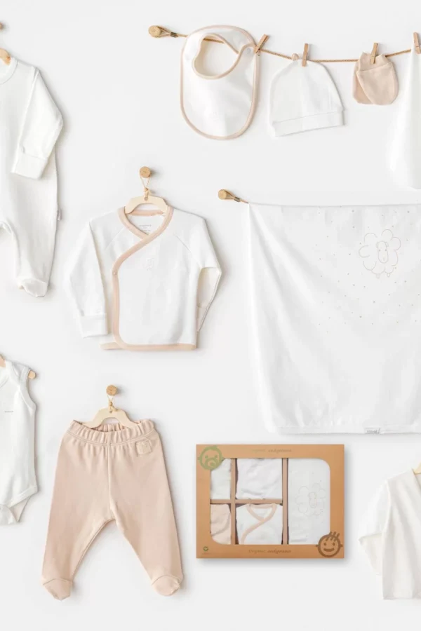 Andywawa Ac25731 Organic Line 10'lu Hastane Çıkışı Ekru