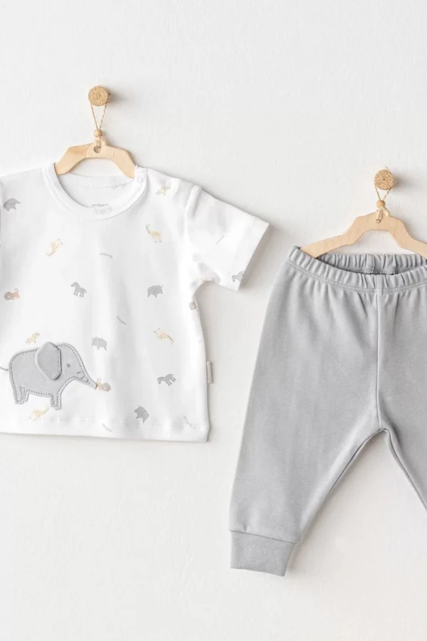 Andywawa Ac25809 Little King 2'li Takım Grey