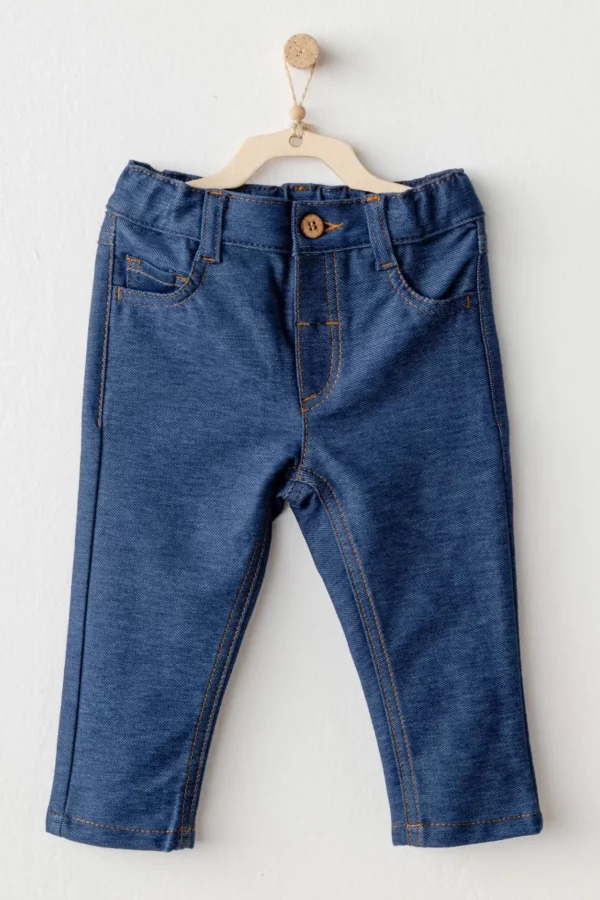 Andywawa Ac25937 Casual Bebek Pantolon İndigo