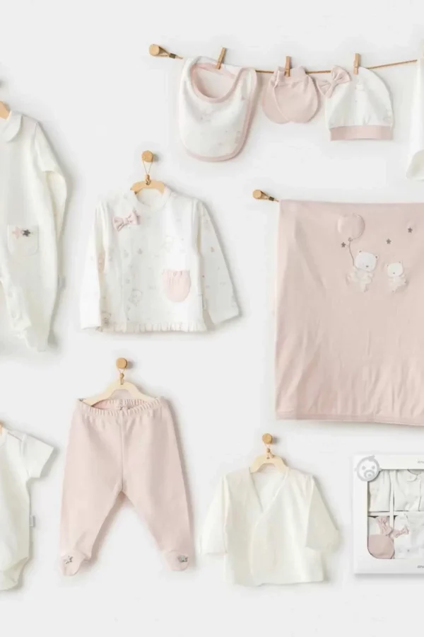 Andywawa Ac25951 Ballerina 10 Parça Hastane Çıkışı Ekru