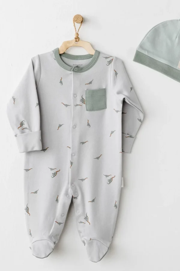 Mummy S Snuggle Saurus Tulum Takım Green