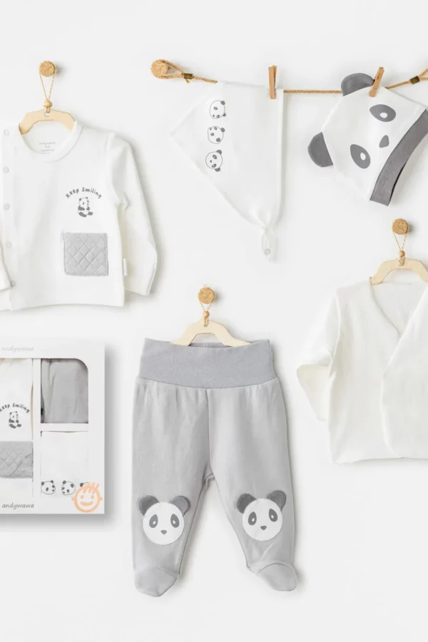 Keep Smiling 5'li Hastane Çıkışı Grey