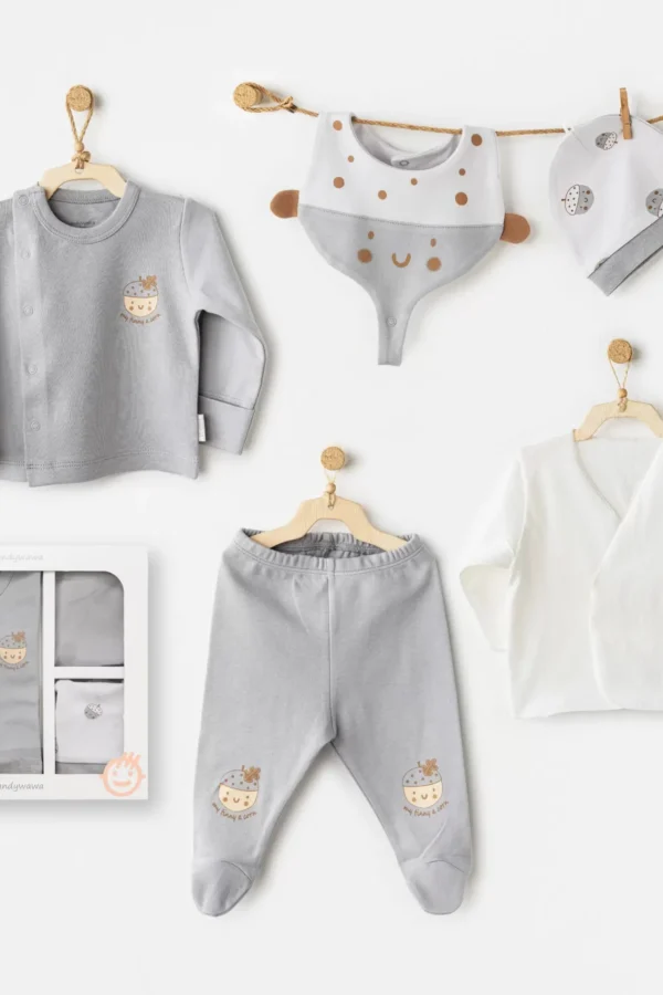 Hello Autumn 5'li Hastane Çıkışı Grey