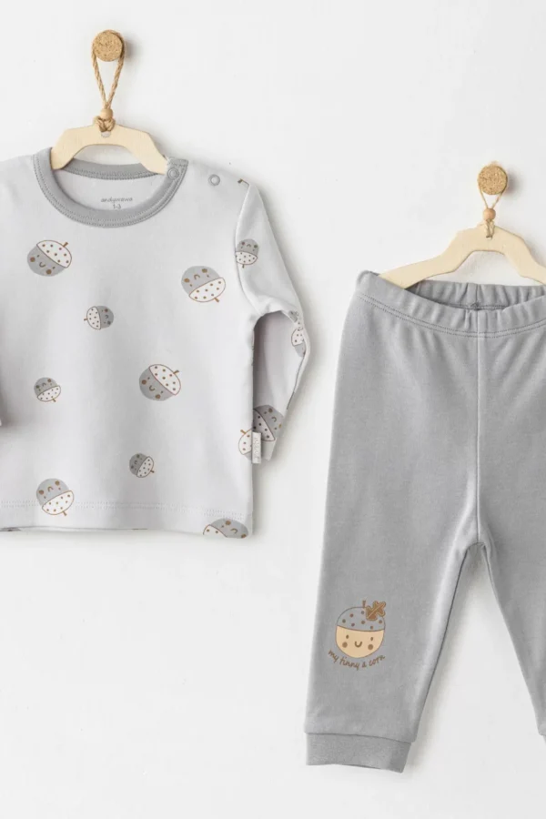 Hello Autumn 2'li Takım Grey