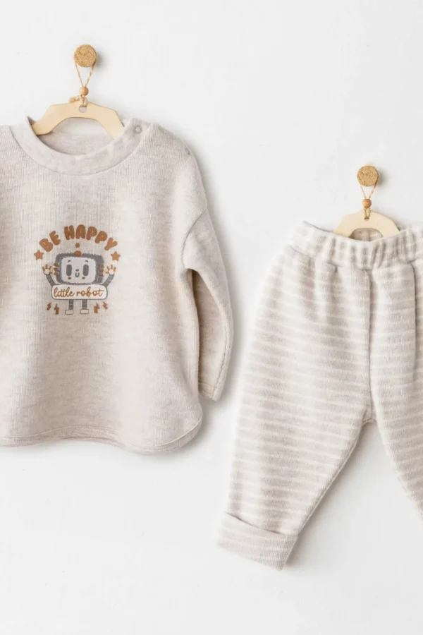 Casual 2'li Takım Beige