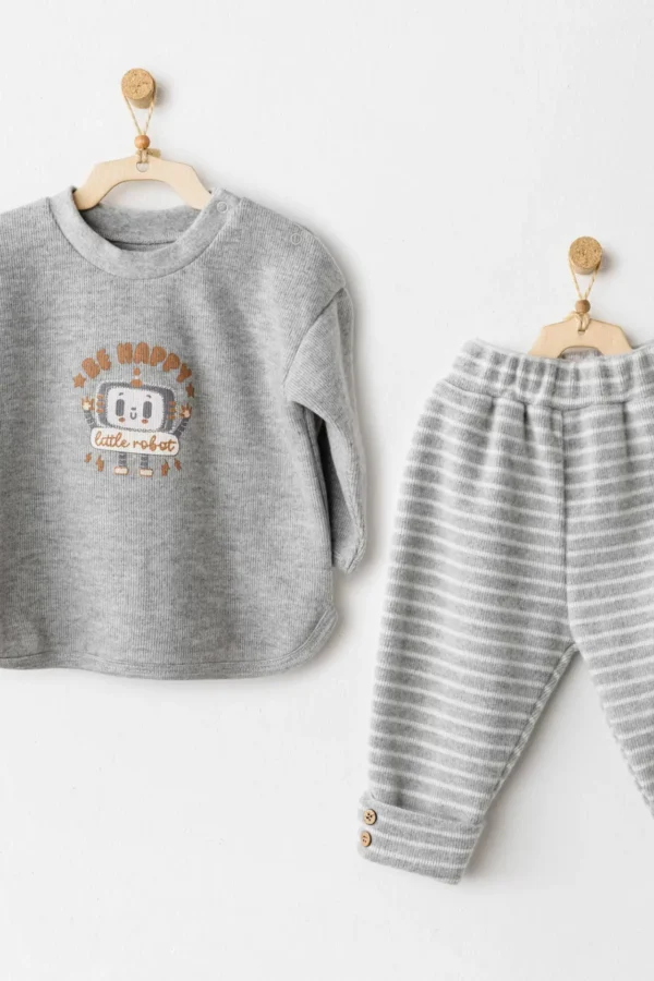 Casual 2'li Takım Grey