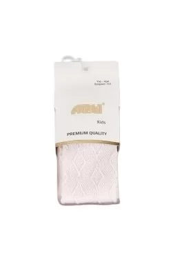 Meara Kız Kabartma Külotlu Çorap  Asorti