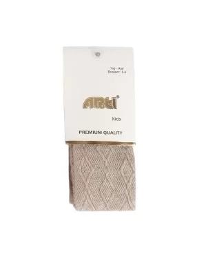 Meara Kız Kabartma Külotlu Çorap Asorti - Görsel 8