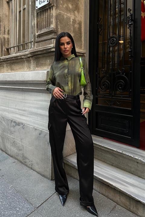 Bertha Desenli Wual Gömlek 3374-08