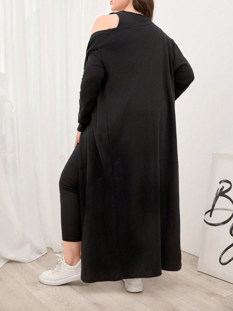 Kadın Uzun Kollu Hırka Atlet Ve Eşofman Yün Viskon üçlü Takım - Görsel 4