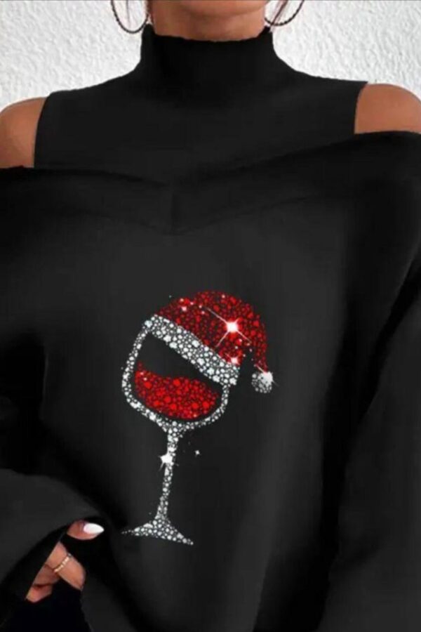 Kadın Taş Bardak Detay Omuz Dekolteli Fırsat ürün Bluz