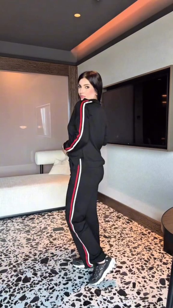 Kadın Uzun Kollu Fermuarlı Viskon Iki Iplik Bluz Ve Pantolon Ikili Takım - Görsel 6