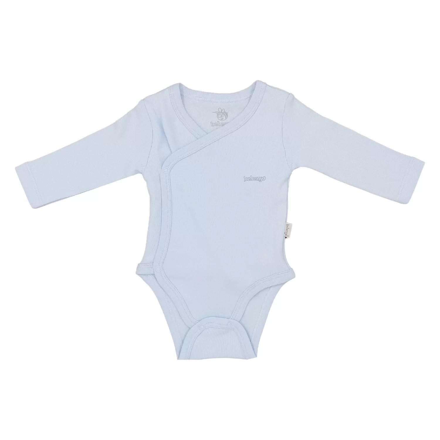 Basic Kravuze Uzun Kol Body Mavi - Görsel 2