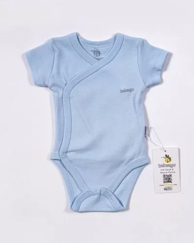 Basic Kravuze Kısa Kol Body Mavi