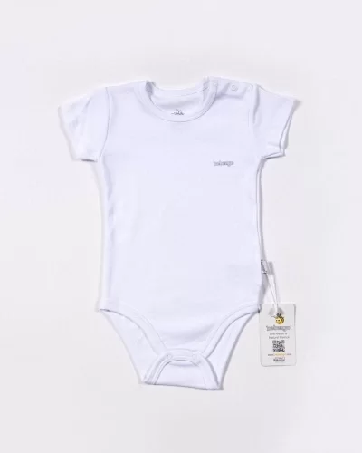 Basic Kısa Kol Body Beyaz