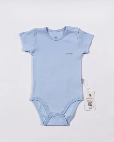 Basic Kısa Kol Body Mavi