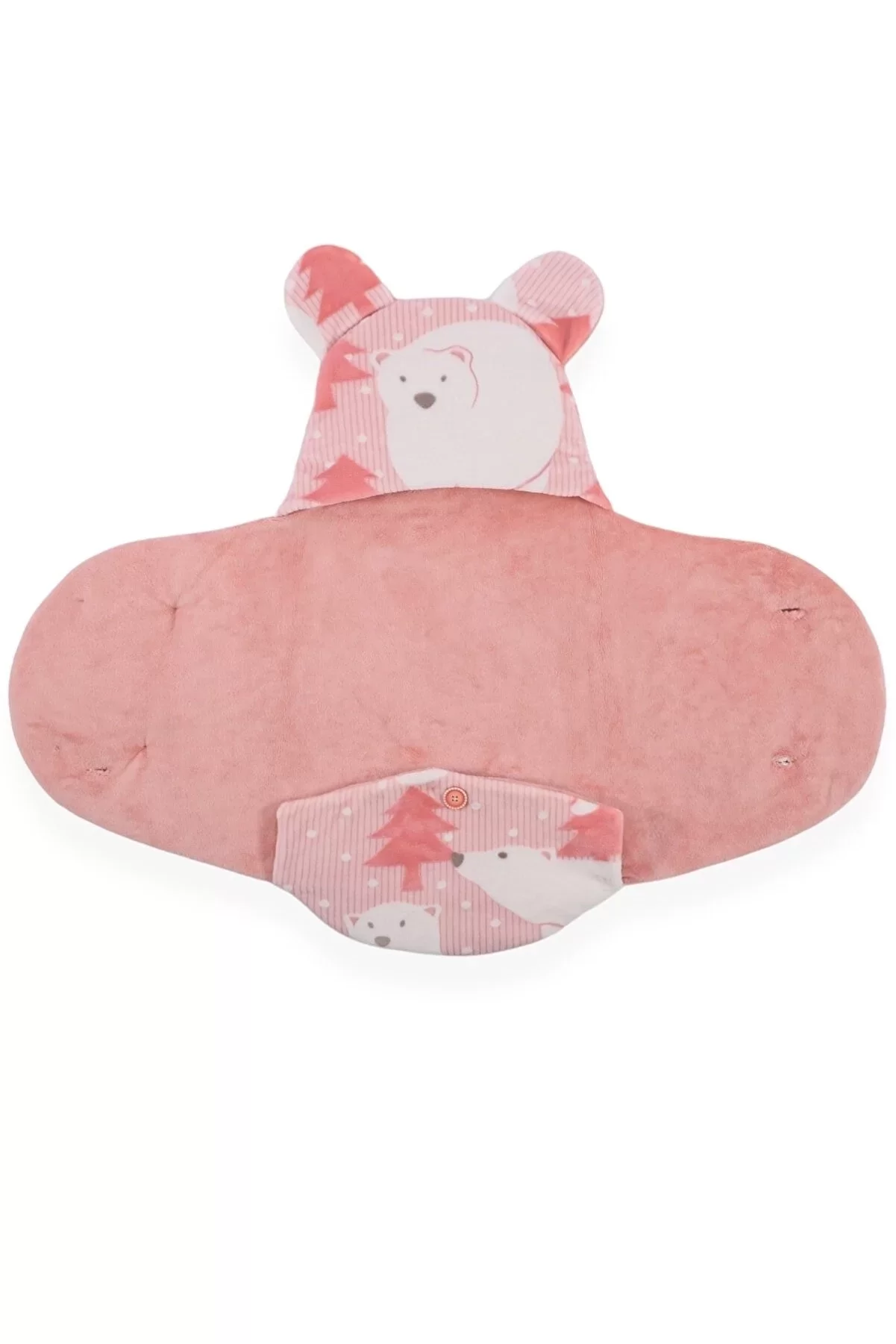 Kutup Ayılı Kundak Pembe - Görsel 6