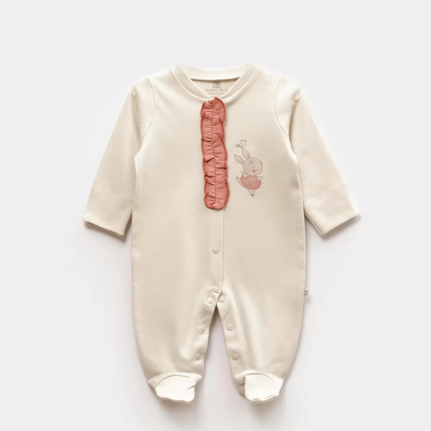 Ballery Princess Newborn Tulum Bej-gül Kurusu