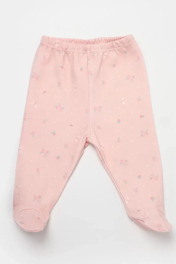 Always Happy Bebek Patikli Pantolon  Gül Kurusu Mint