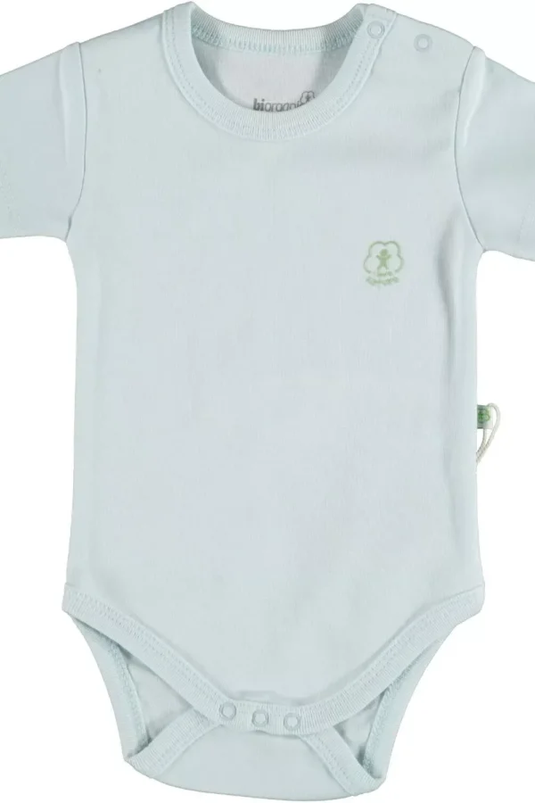 Basic Nature Kısa Kol Body  Mavi