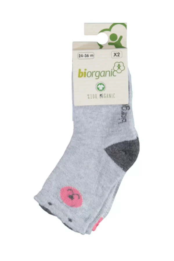 Cute Bear 2'li Çorap  Pembe