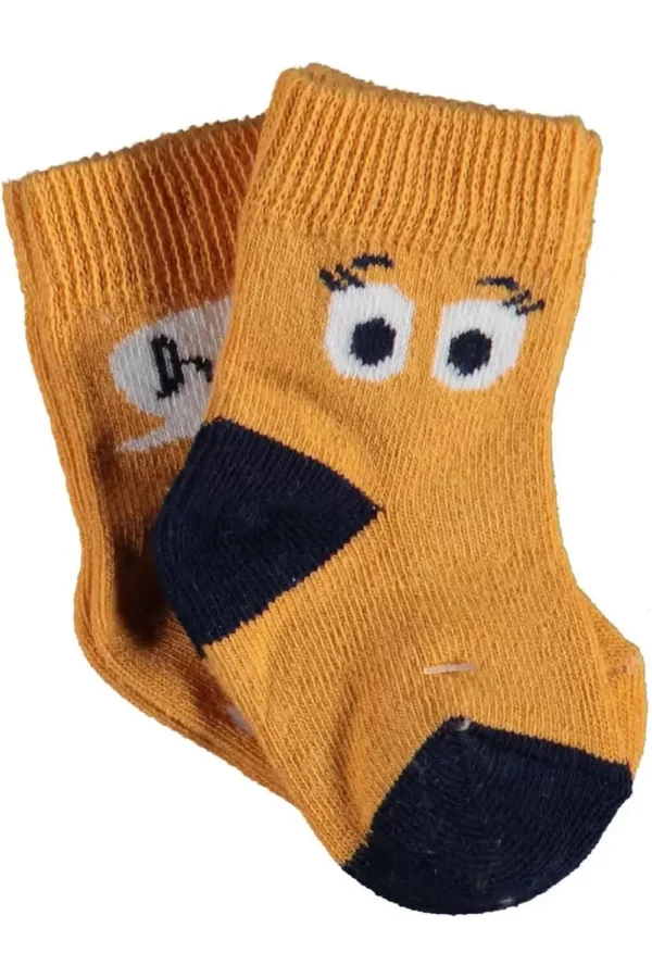 Hi Erkek 2'li Çorap  Hardal