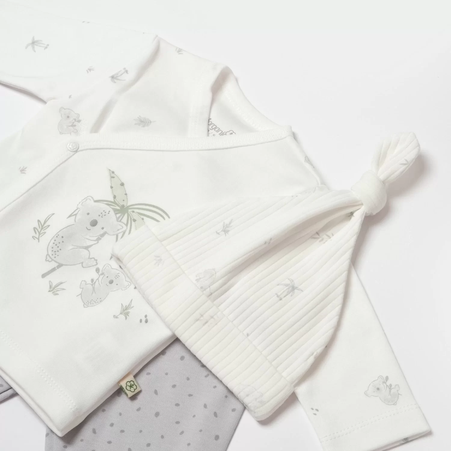 Koala Jungle 3'lü Bebek Takım Gri - Görsel 5