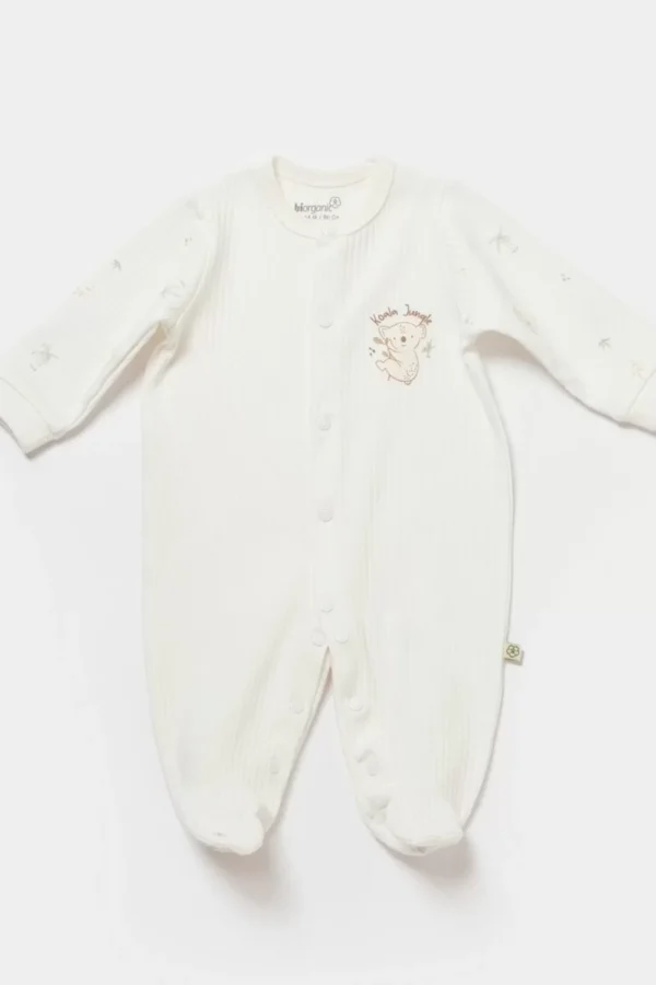 Koala Jungle Yenidoğan Bebek Tulum  Mint