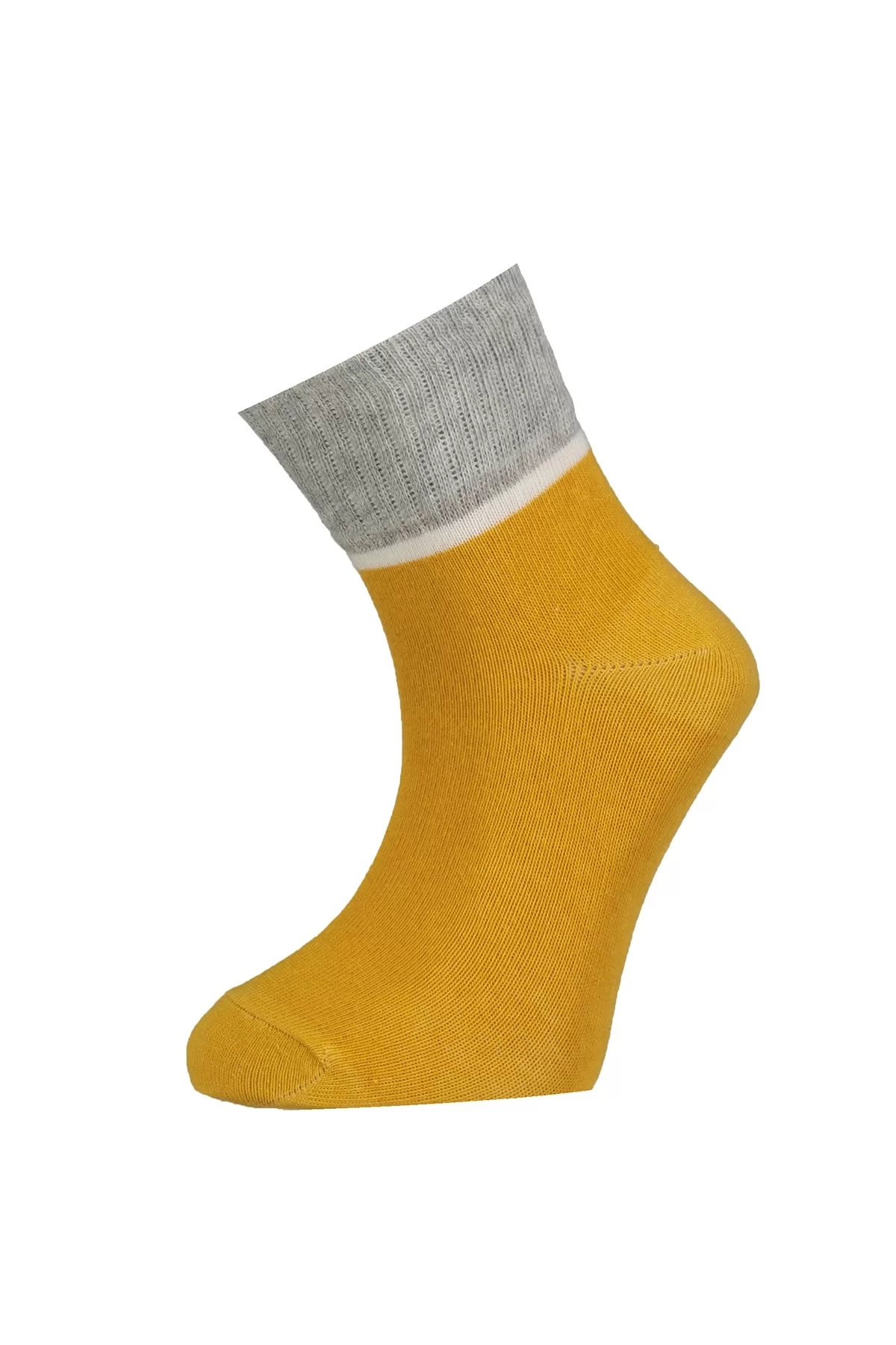 Kısa Soket Çorap Hardal - Görsel 2