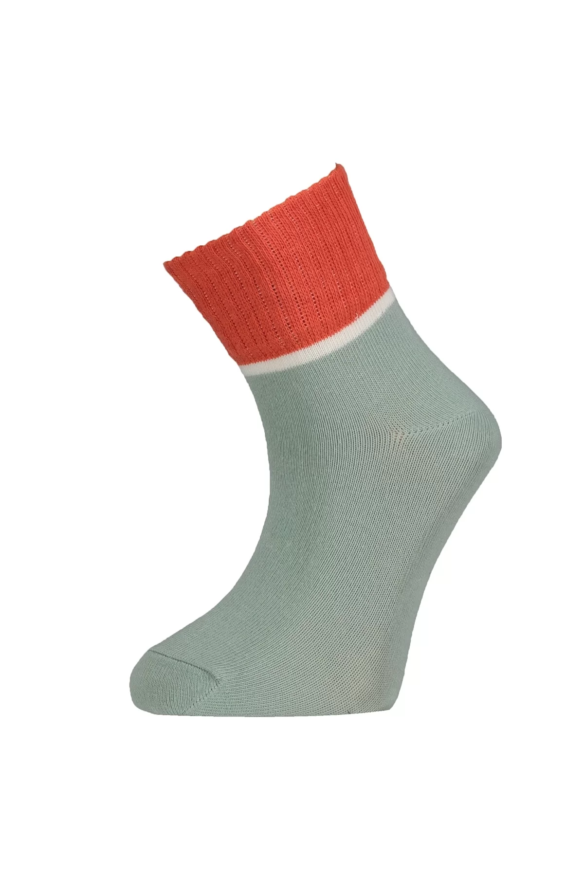 Kısa Soket Çorap Yeşil - Görsel 3