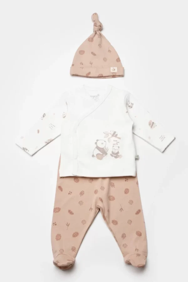 Love Our Earth 3 Parça Set  Mocha