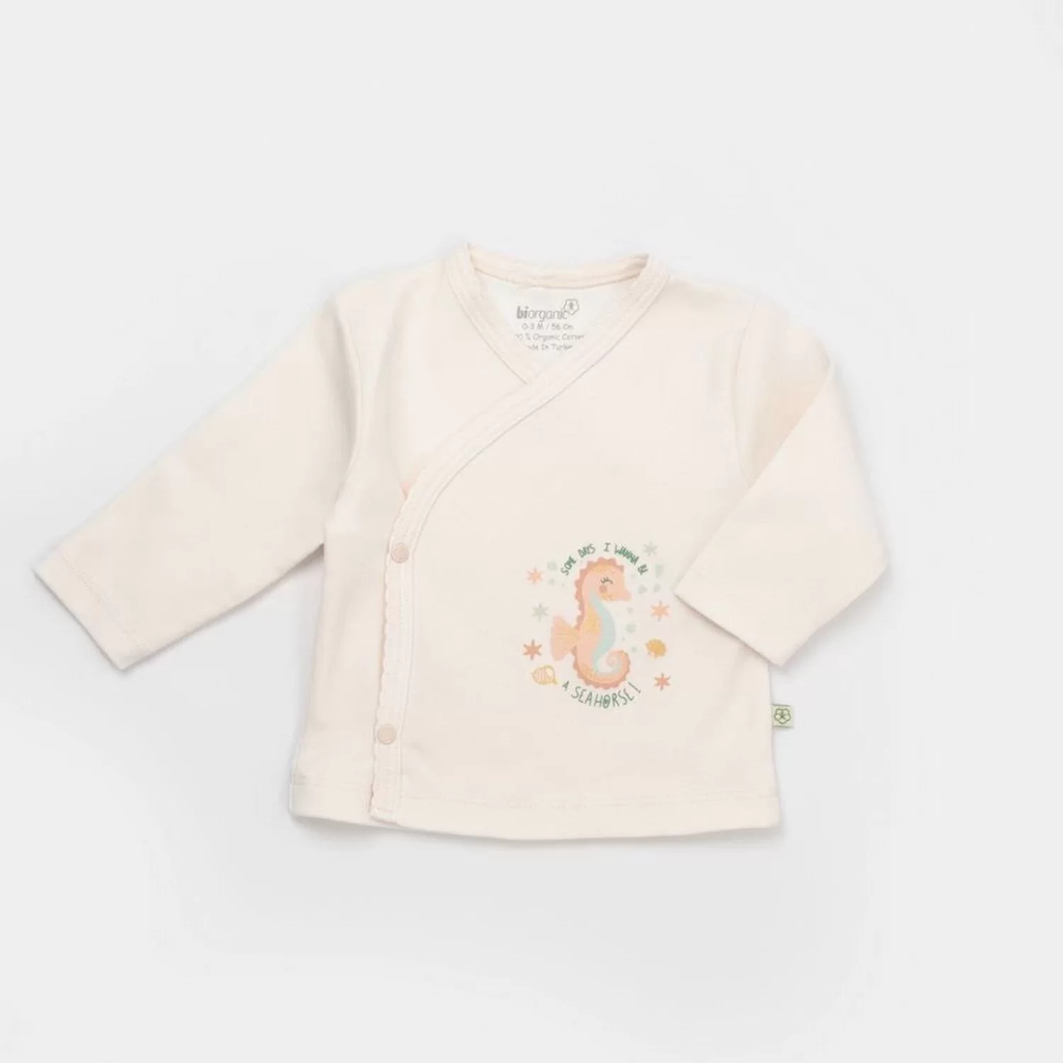 Save The Seahorse 5'li Hastane Çıkış Seti Bej-mint - Görsel 3