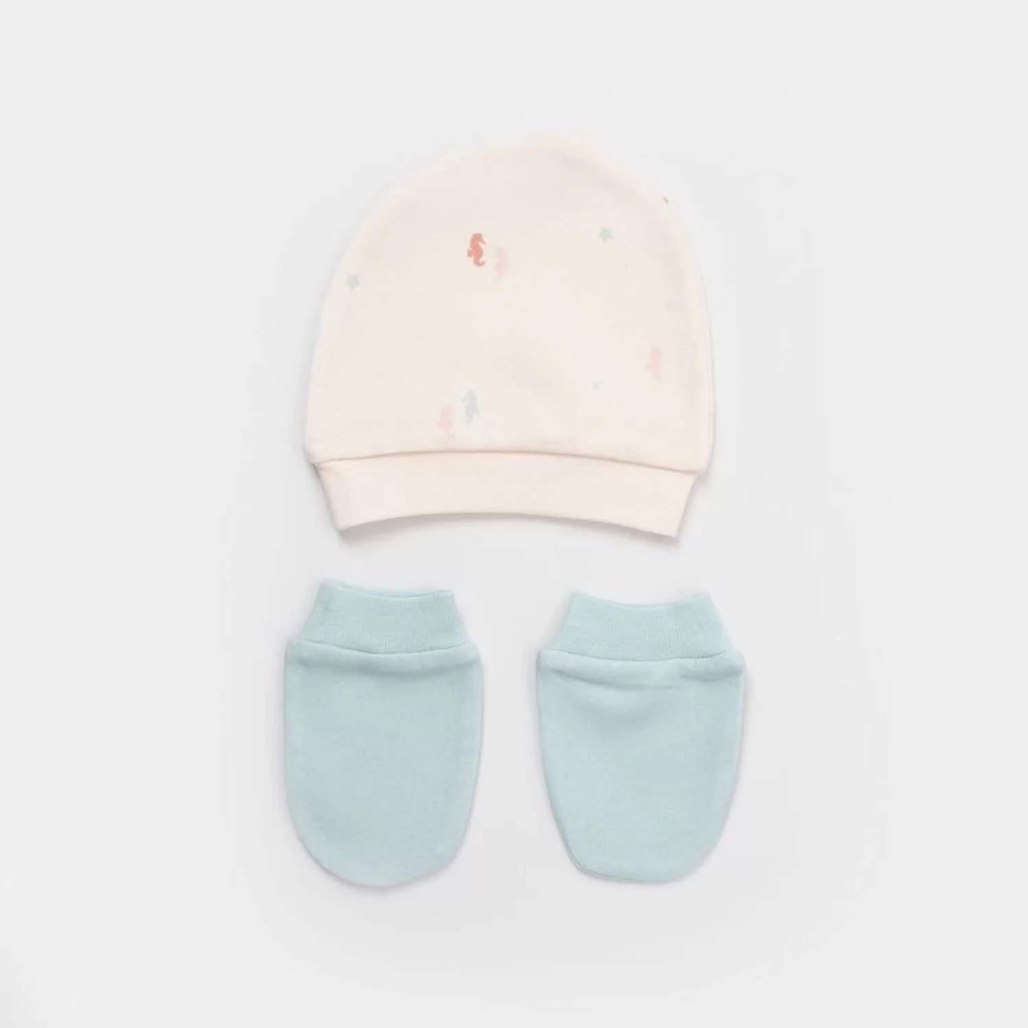 Save The Seahorse 5'li Hastane Çıkış Seti Bej-mint - Görsel 12