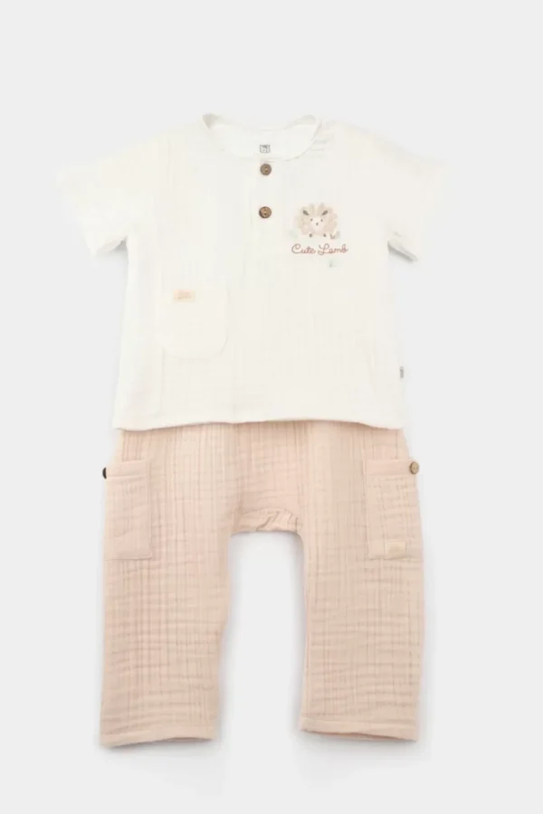 Lamb Friends 2'li Takım  Bej