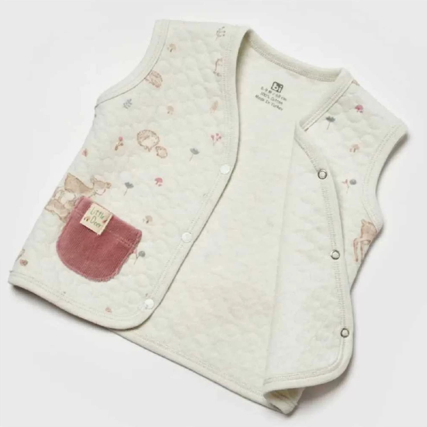 Little Deer Bebek Yelek Mint