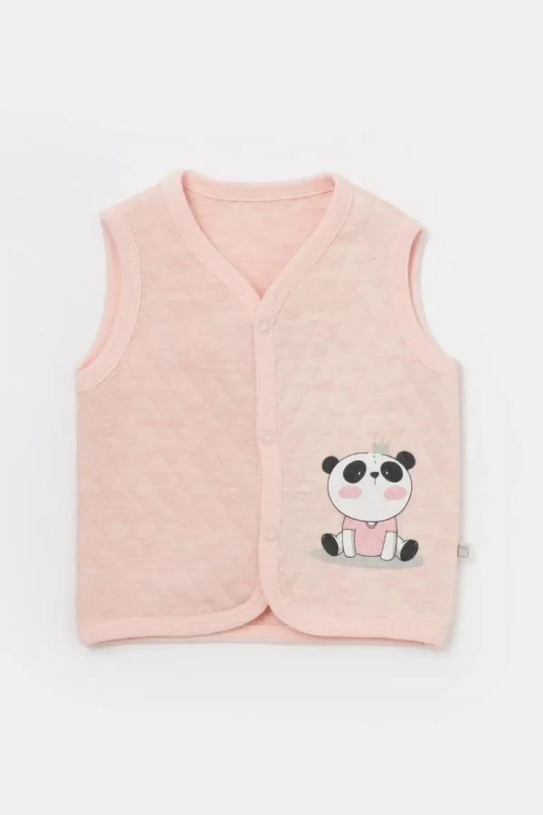 Live Pandas Kapitone Yelek  Pembe