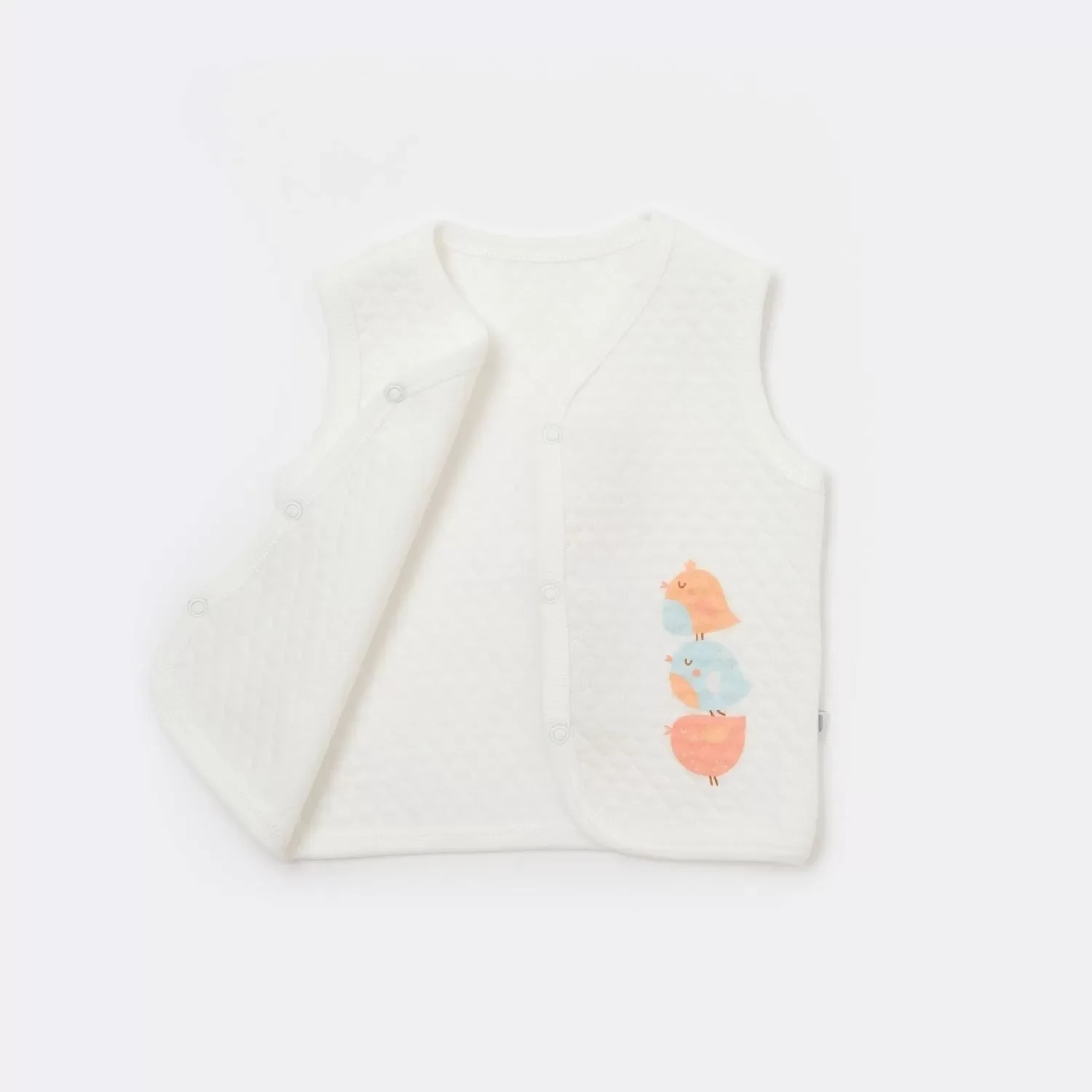 Lovely Bird Kapitone Yelek Ekru - Görsel 6