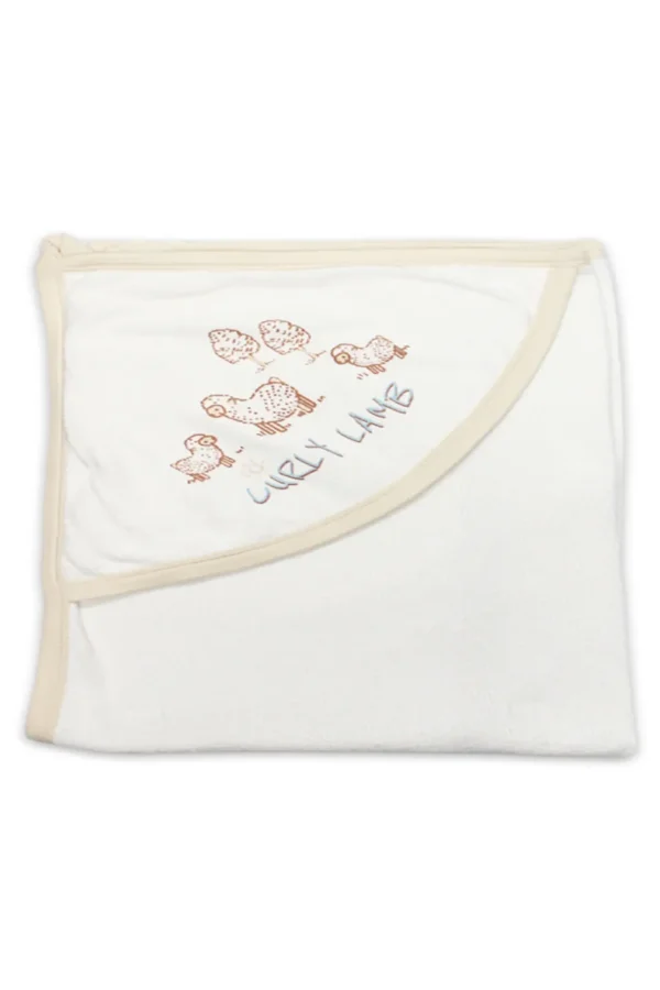 Bistyle Curly Lamb Tulum 15108 Bej Mavi Ekru