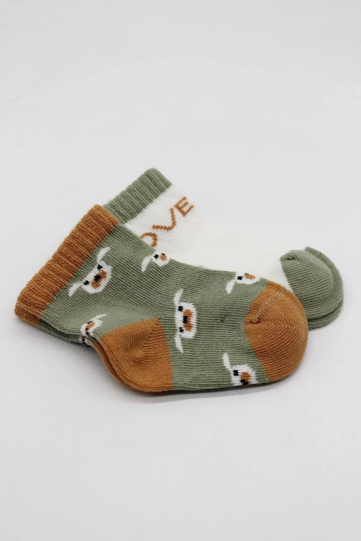 Love Dog Penye Soket Çorap 2'li Nil - Görsel 10