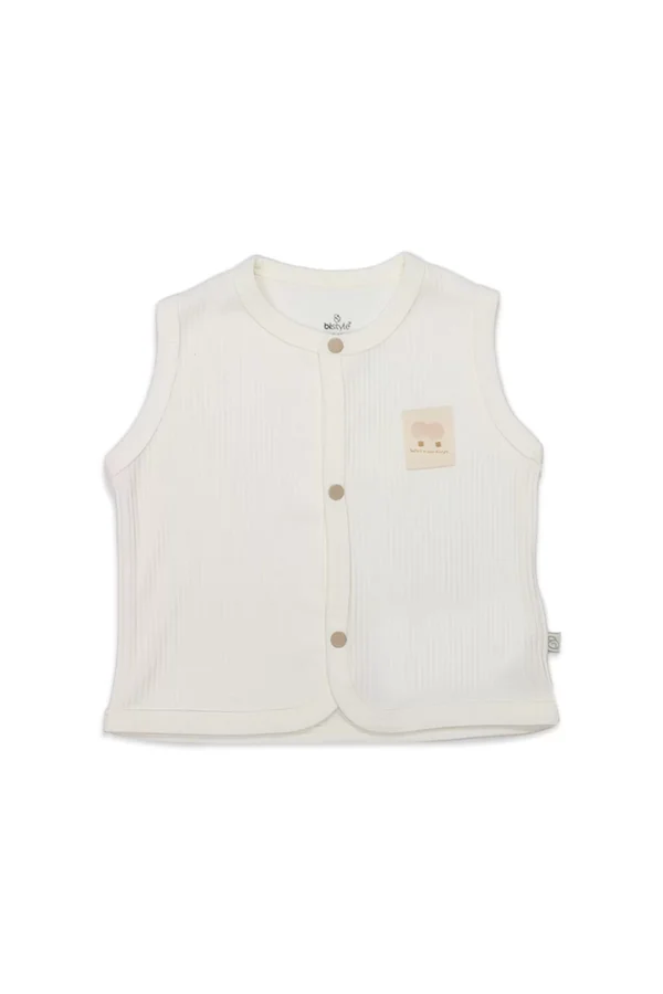 Modal Flying Balloons Bebek Yelek Bs18110 Ekru