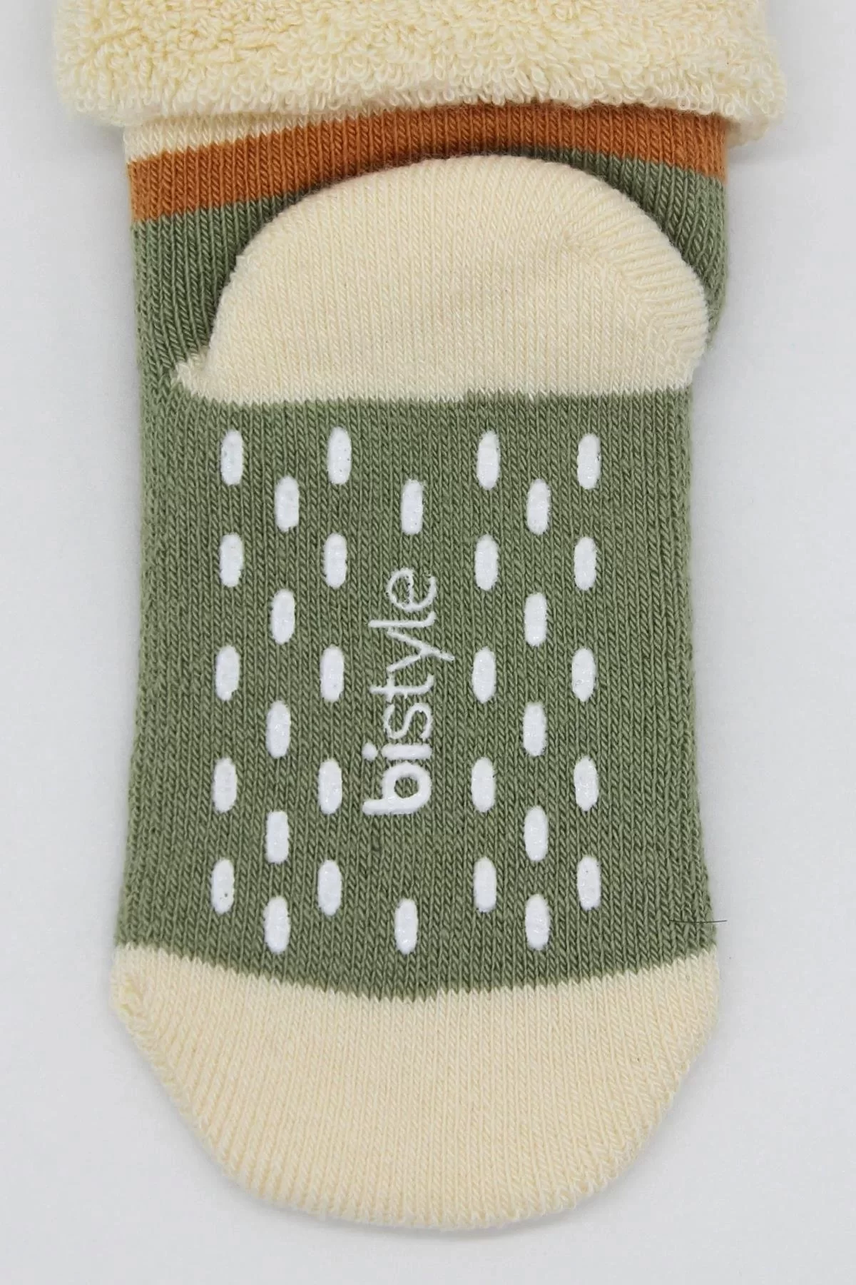 Puanlı Kaymaz Havlu Soket Çorap 2'li Nil - Görsel 11