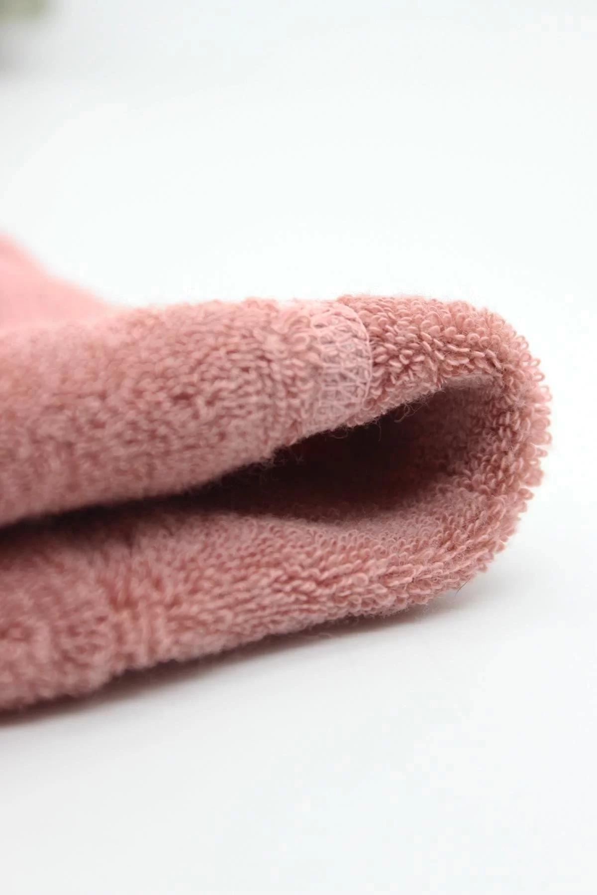Tekli Kaymaz Mix Havlu Külotlu Çorap Pudra - Görsel 10