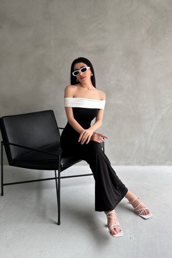 Kadın Madonna Yaka Maxı Boy Elbıse