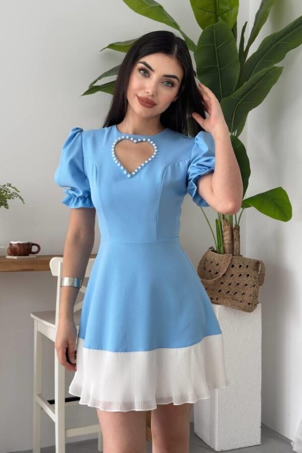 Safe Kalp Detaylı Elbise