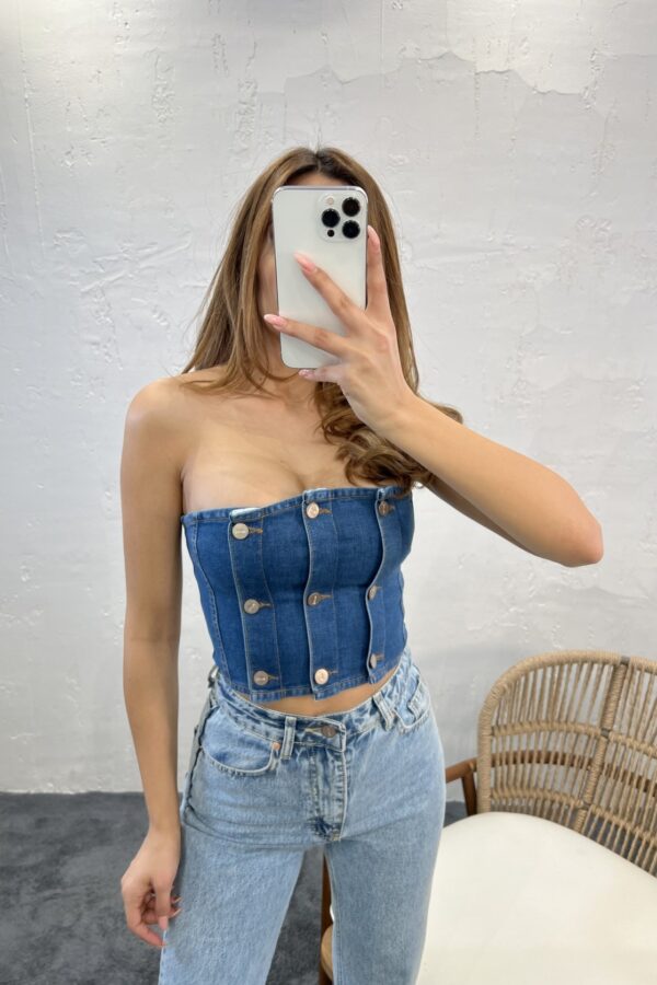 5803 BÜSTİYER-MAVİ