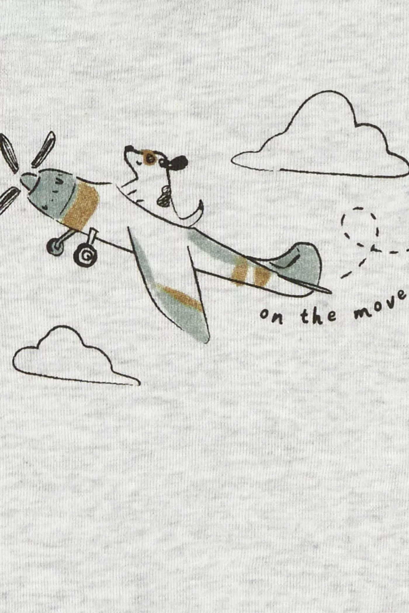 Erkek Bebek Body Pantolon Set 3'lü Paket Renkli - Görsel 5