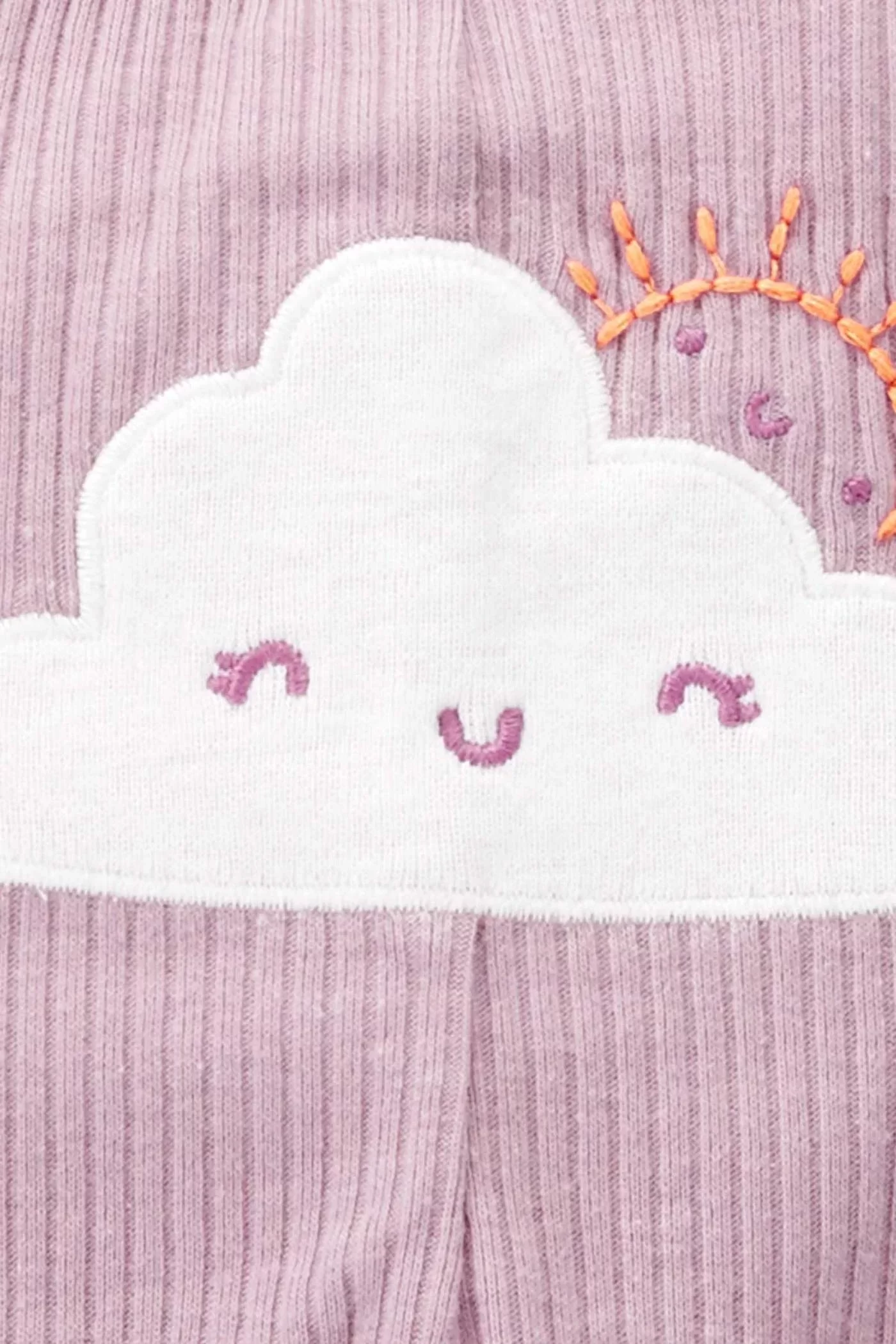 Layette Kız Bebek 3'lü Set Karışık Renkli - Görsel 3