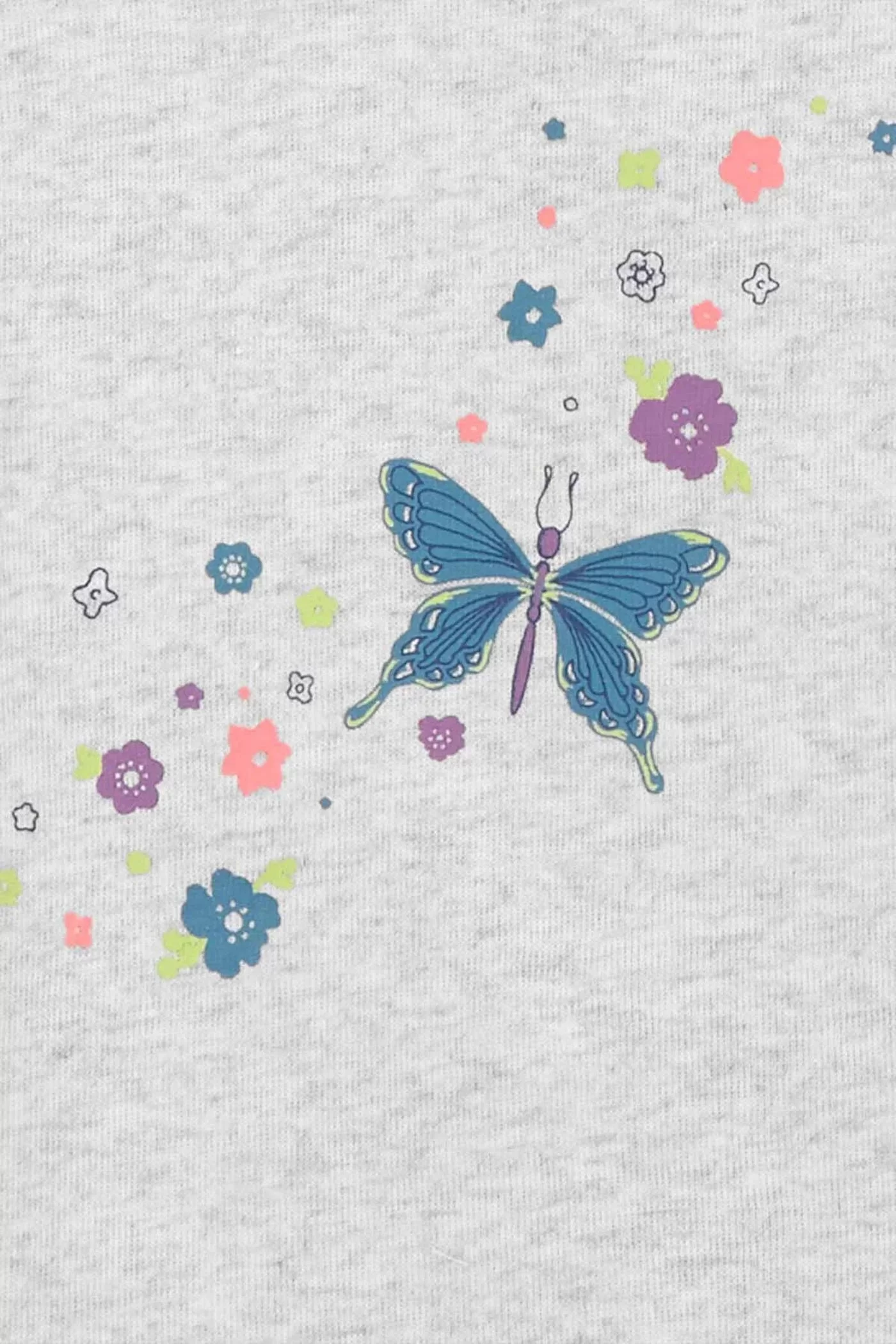 Layette Kız Bebek 5'li Kısa Kol Body Karışık Renkli - Görsel 6