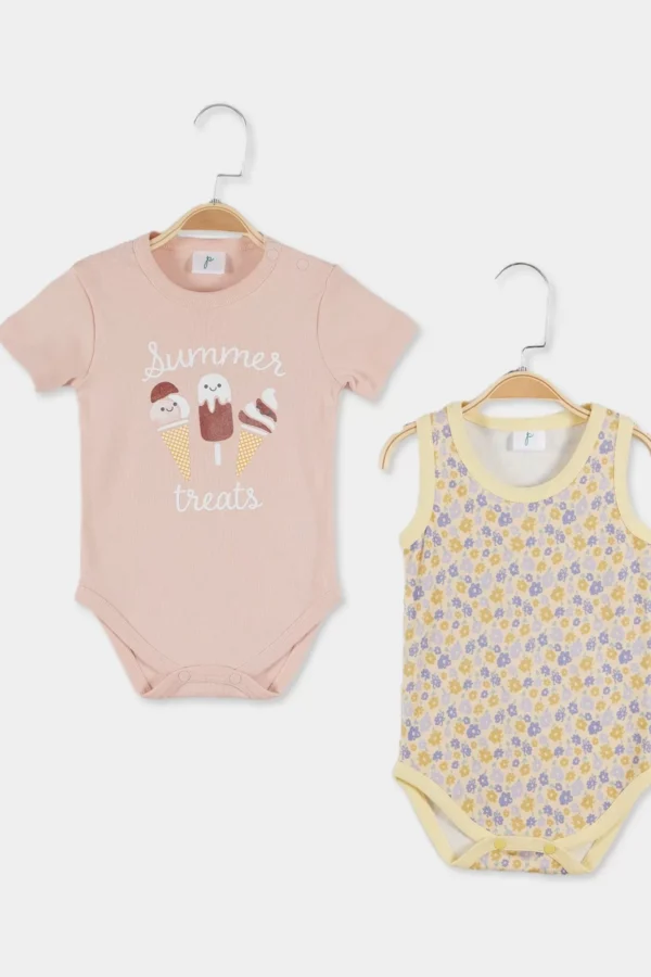 Çimpa Panolino 2'li Body Sarı