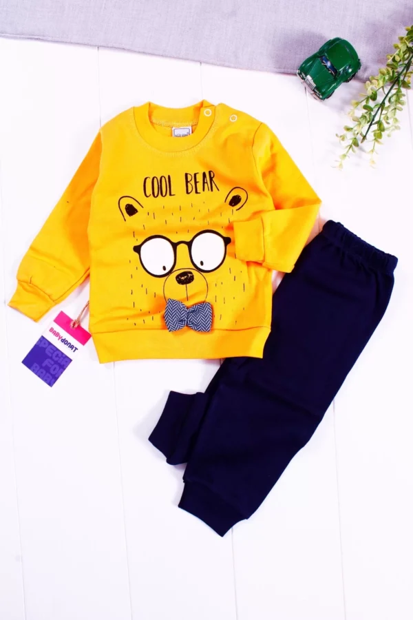 Cool Papyon Nakışlı Erkek Bebek Takımı